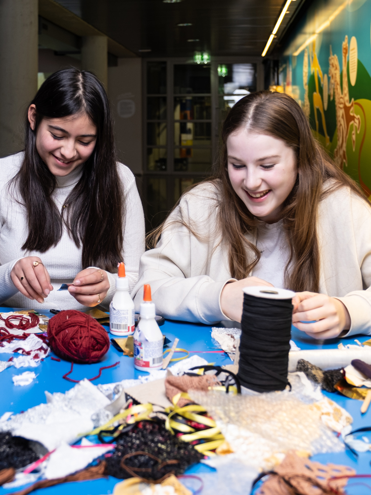 Maak een statement met collagekunst