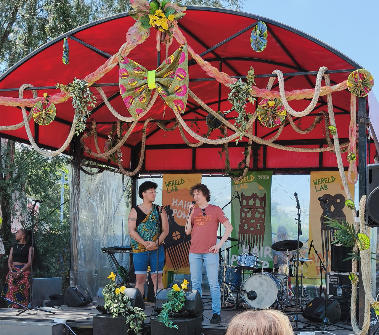 Keti Koti podium