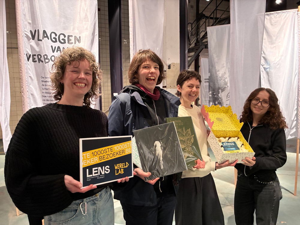 1000ste bezoekers LENS