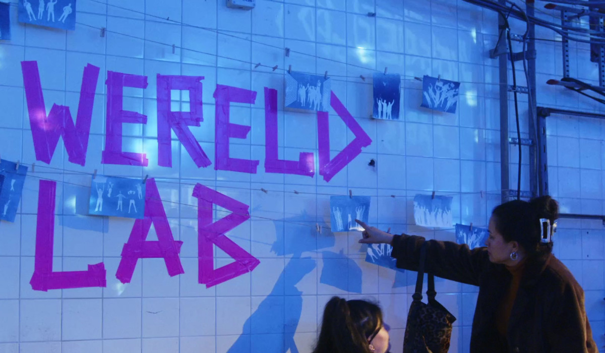 Cyanotype bij Wereldlab