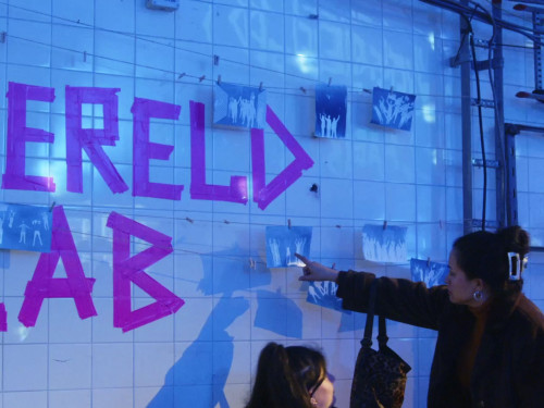 Cyanotype bij Wereldlab